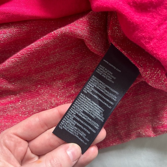 Tommy Hilfiger Pink Sparkle Sweater - Picture 5 of 10